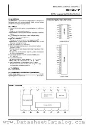 M54128 datasheet pdf Mitsubishi Electric Corporation