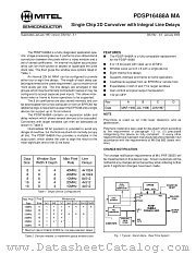PDSP16488AMAACBR datasheet pdf Mitel Semiconductor
