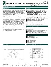 LC03-6TE datasheet pdf Semtech