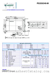 PG320240-M datasheet pdf Powertip Technology