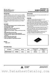 M5M5V5636GP16 datasheet pdf Mitsubishi Electric Corporation