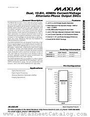 MAX5185BEEI datasheet pdf MAXIM - Dallas Semiconductor
