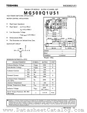 MG500Q1US1 datasheet pdf TOSHIBA