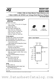M36W108T datasheet pdf ST Microelectronics