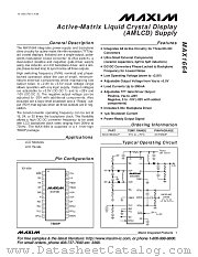 MAX1664CUP datasheet pdf MAXIM - Dallas Semiconductor