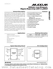 MAX1857EUA47 datasheet pdf MAXIM - Dallas Semiconductor