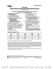 83C51FB datasheet pdf Intel