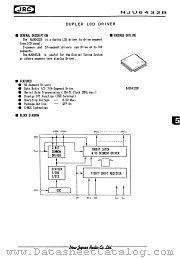 NJU6432 datasheet pdf New Japan Radio