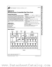 MM58274CN datasheet pdf National Semiconductor