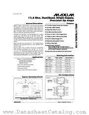 MXL1179ACN datasheet pdf MAXIM - Dallas Semiconductor