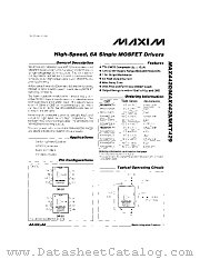MAX4429CPA datasheet pdf MAXIM - Dallas Semiconductor