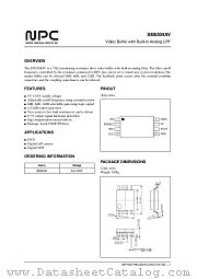 SM5304AV datasheet pdf Nippon Precision Circuits Inc