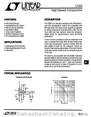 LT685MJ datasheet pdf Linear Technology