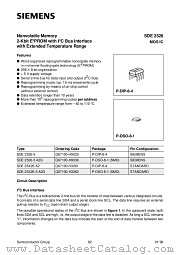 SDE2526-5A2G datasheet pdf Siemens