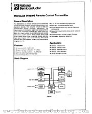 MM53226 datasheet pdf National Semiconductor