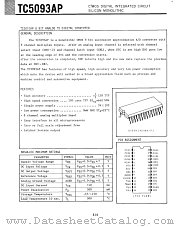 TC5093AP datasheet pdf TOSHIBA