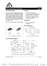 DIP-8 datasheet pdf ANALOGIC TECH