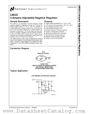 LM333K datasheet pdf National Semiconductor