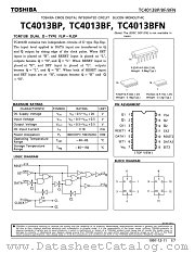 TC4013 datasheet pdf TOSHIBA