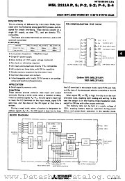 M5L2111 datasheet pdf Mitsubishi Electric Corporation