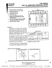 SN75441 datasheet pdf Texas Instruments