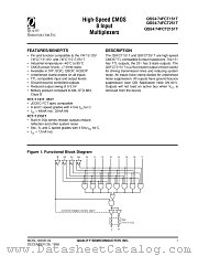 QS74FCT151T datasheet pdf Quality Semiconductor