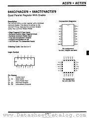 74AC379 datasheet pdf National Semiconductor