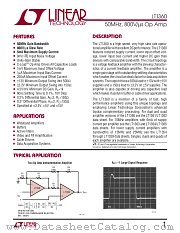 LT1360CS8 datasheet pdf Linear Technology