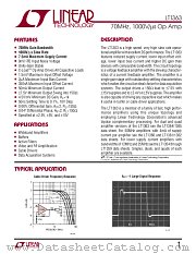 LT1363CS8 datasheet pdf Linear Technology