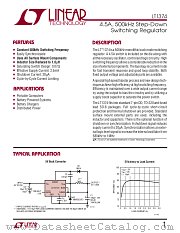 LT1374CT7-5 datasheet pdf Linear Technology