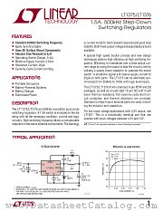 LT1376HV datasheet pdf Linear Technology