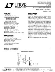 LT1677CN8 datasheet pdf Linear Technology