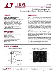 LT1715CMS datasheet pdf Linear Technology