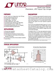 LT1113AM datasheet pdf Linear Technology