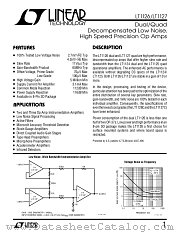 LT1126AM datasheet pdf Linear Technology
