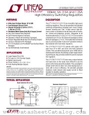 LT1172CSW datasheet pdf Linear Technology