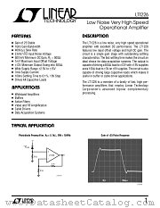 LT1226CS8 datasheet pdf Linear Technology