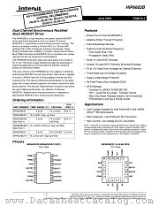 HIP6602BCBZ datasheet pdf Intersil