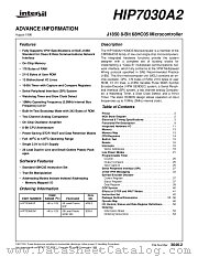 HIP7030A2 datasheet pdf Intersil