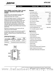 HFA1245IP datasheet pdf Intersil