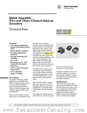 HEDS-550X datasheet pdf Agilent (Hewlett-Packard)