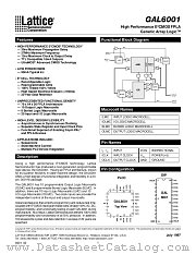 GAL6001B-30LP datasheet pdf Lattice Semiconductor