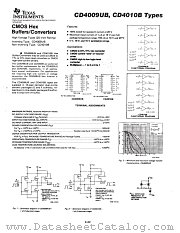 CD4010 datasheet pdf Texas Instruments