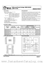BS62UV2001STI datasheet pdf Brilliance Semiconductor