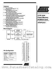 AT5FC512-20 datasheet pdf Atmel