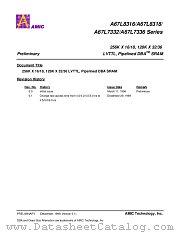 A67L7332E-6 datasheet pdf AMIC Technology