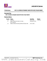 A42L0616V-45 datasheet pdf AMIC Technology