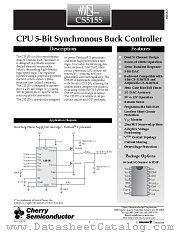 CS5155GDR16 datasheet pdf Cherry Semiconductor