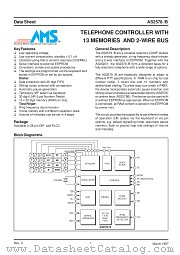 AS2578BP datasheet pdf Austria Mikro Systems