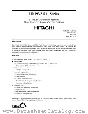 HN29V51211 datasheet pdf Hitachi Semiconductor